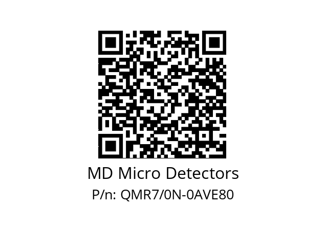   MD Micro Detectors QMR7/0N-0AVE80