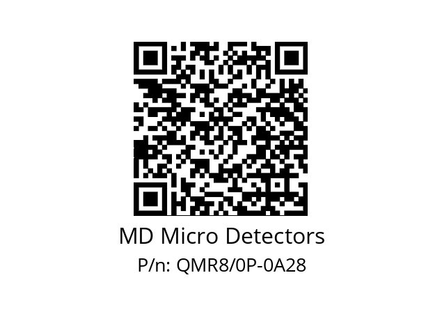   MD Micro Detectors QMR8/0P-0A28