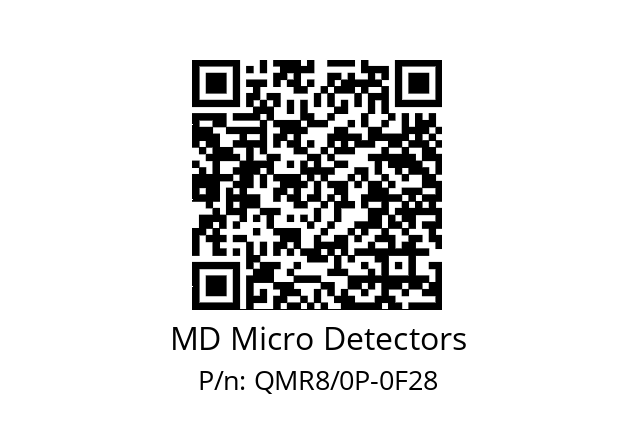   MD Micro Detectors QMR8/0P-0F28