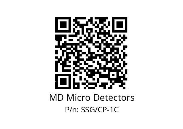   MD Micro Detectors SSG/CP-1C