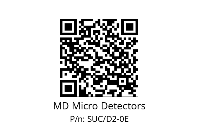   MD Micro Detectors SUC/D2-0E