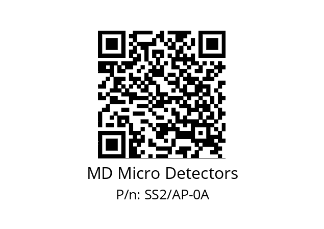   MD Micro Detectors SS2/AP-0A