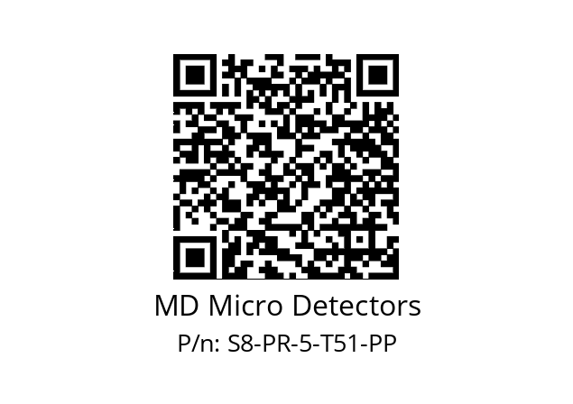   MD Micro Detectors S8-PR-5-T51-PP