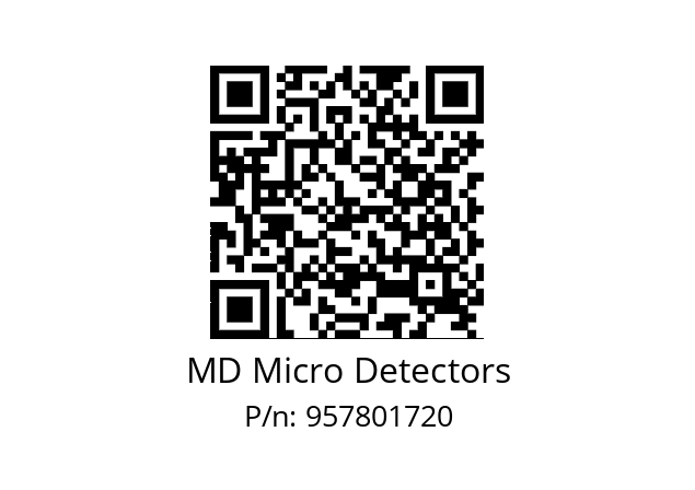   MD Micro Detectors 957801720