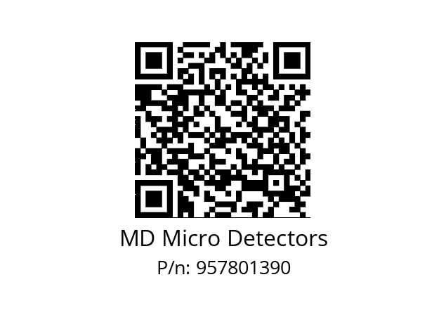   MD Micro Detectors 957801390