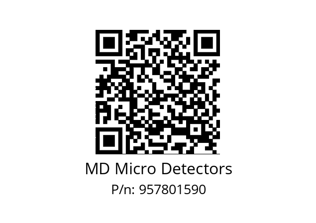   MD Micro Detectors 957801590