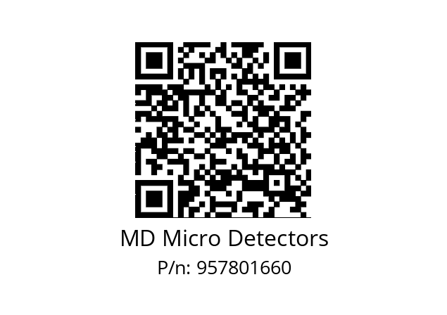   MD Micro Detectors 957801660