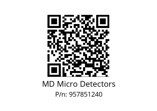   MD Micro Detectors 957851240