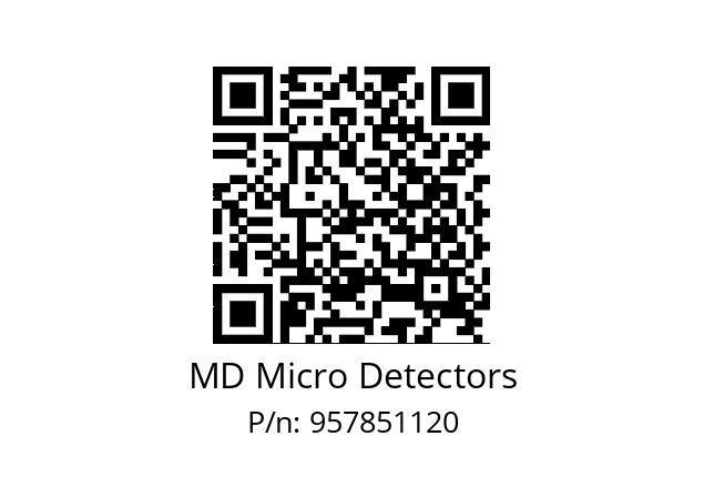   MD Micro Detectors 957851120