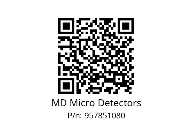   MD Micro Detectors 957851080