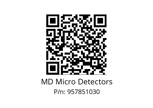   MD Micro Detectors 957851030