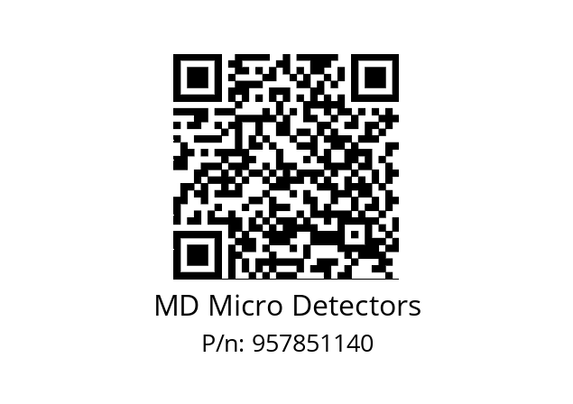   MD Micro Detectors 957851140