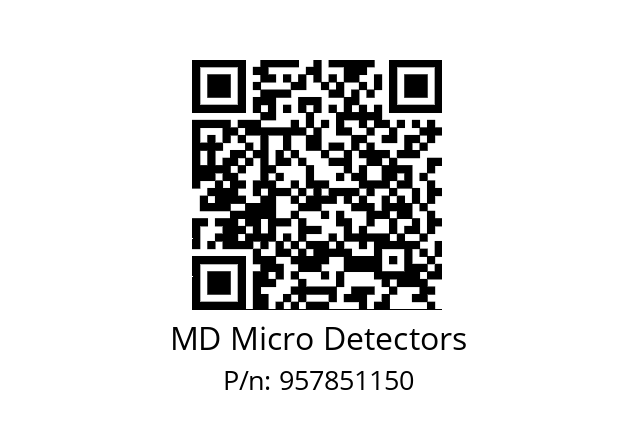   MD Micro Detectors 957851150