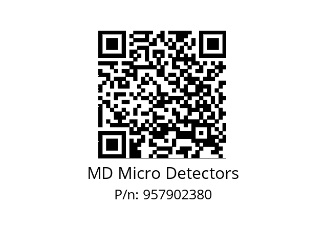   MD Micro Detectors 957902380