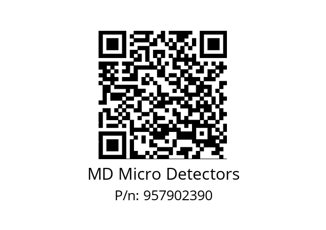   MD Micro Detectors 957902390