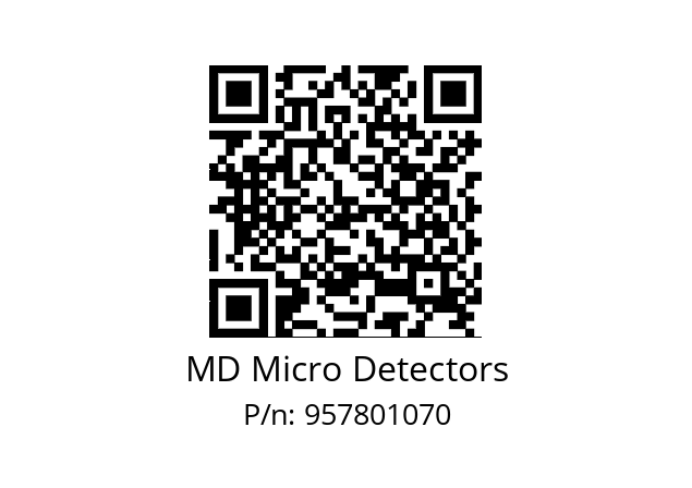   MD Micro Detectors 957801070