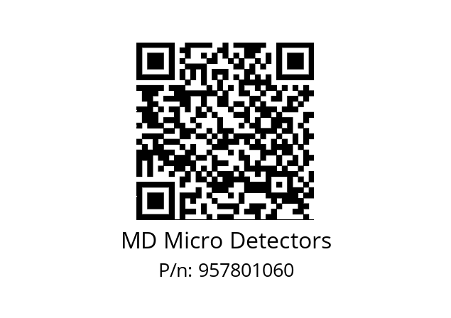   MD Micro Detectors 957801060