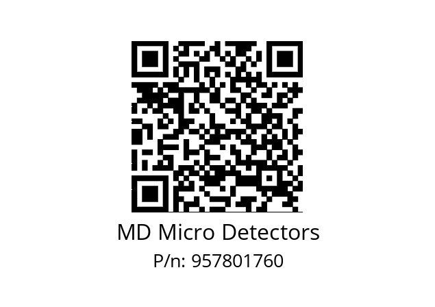   MD Micro Detectors 957801760