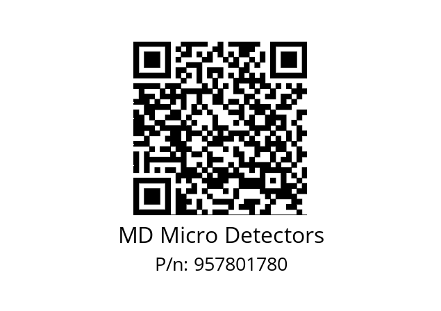   MD Micro Detectors 957801780