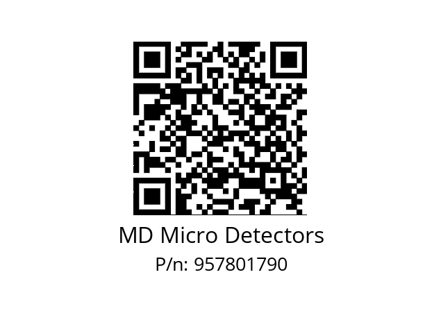   MD Micro Detectors 957801790