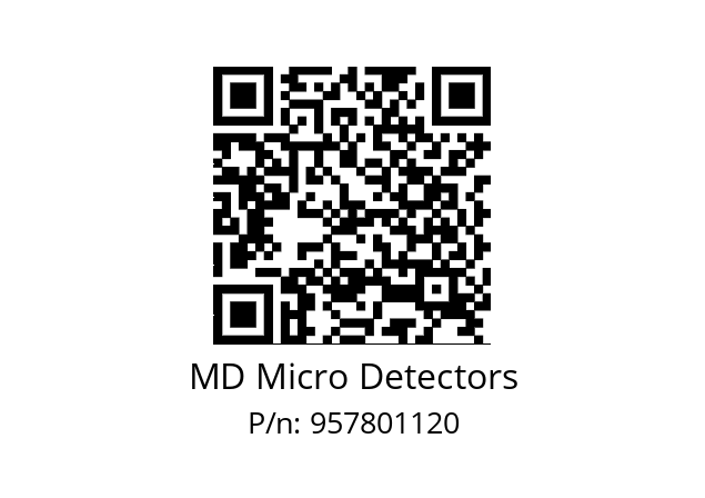   MD Micro Detectors 957801120