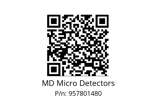   MD Micro Detectors 957801480