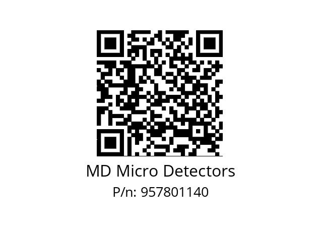   MD Micro Detectors 957801140