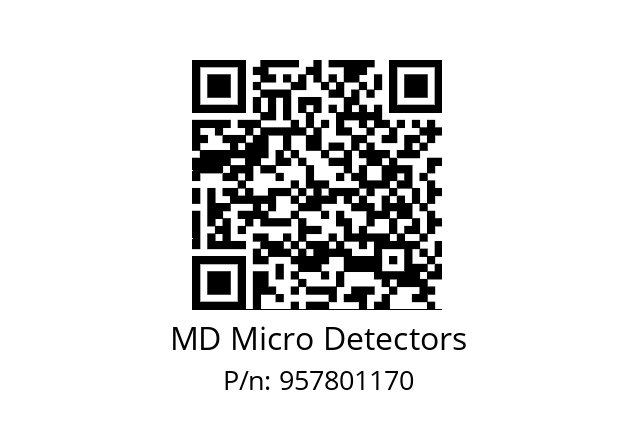   MD Micro Detectors 957801170