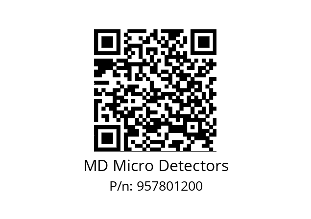   MD Micro Detectors 957801200