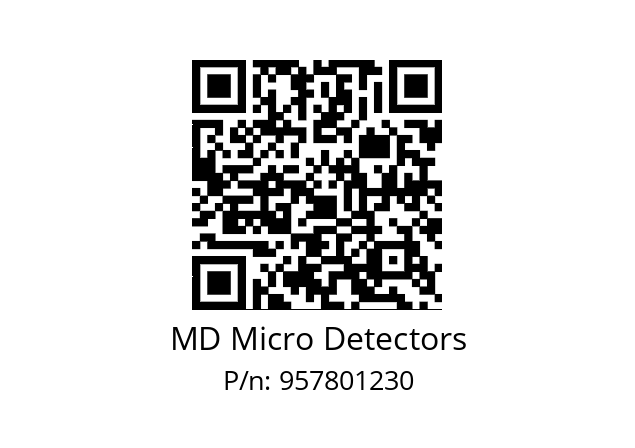   MD Micro Detectors 957801230