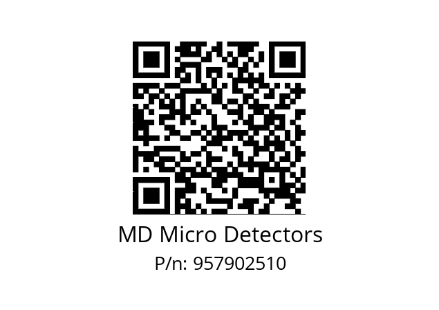   MD Micro Detectors 957902510