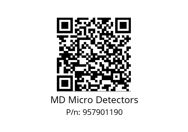   MD Micro Detectors 957901190