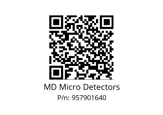   MD Micro Detectors 957901640