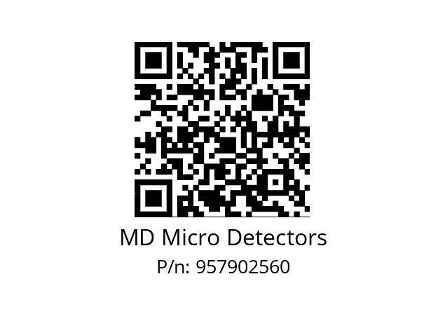   MD Micro Detectors 957902560