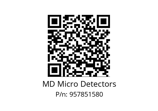   MD Micro Detectors 957851580