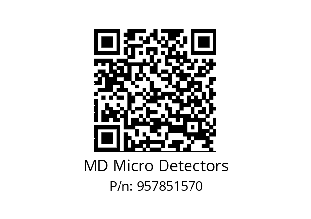   MD Micro Detectors 957851570