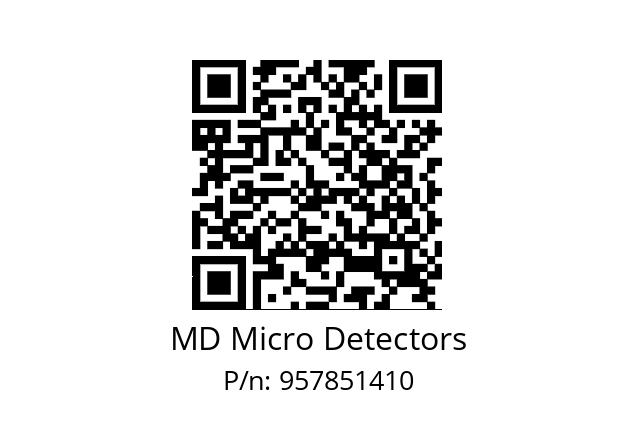   MD Micro Detectors 957851410