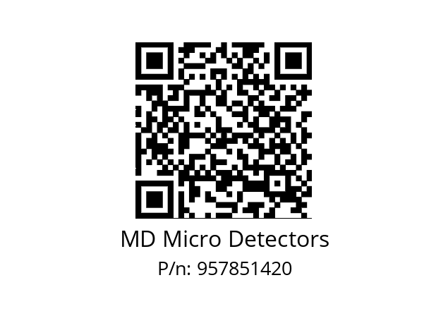   MD Micro Detectors 957851420