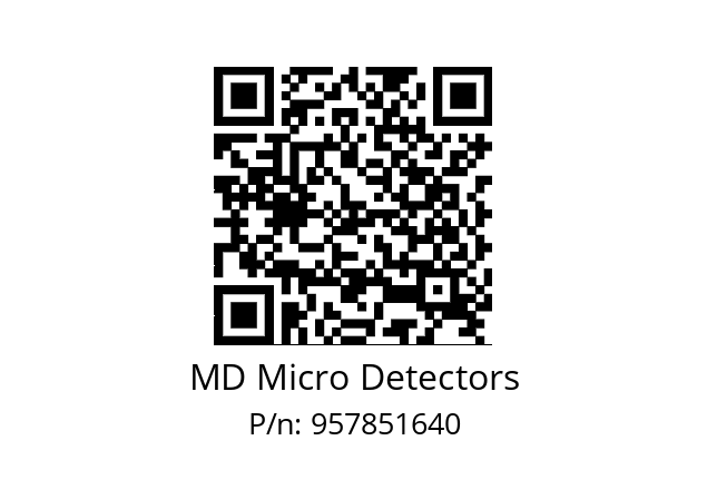   MD Micro Detectors 957851640