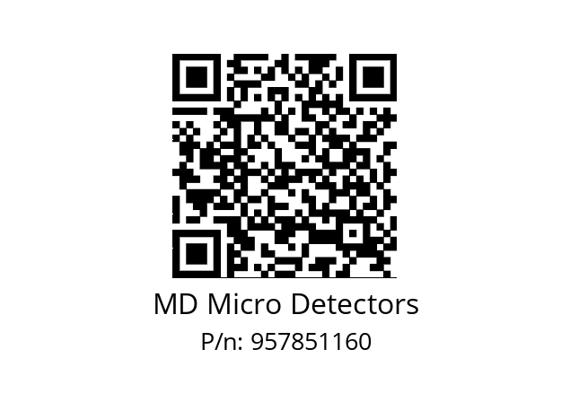   MD Micro Detectors 957851160