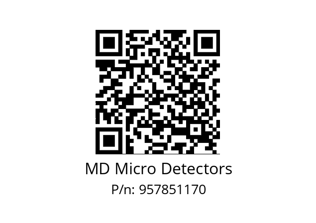   MD Micro Detectors 957851170