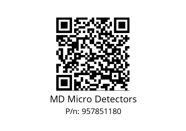   MD Micro Detectors 957851180