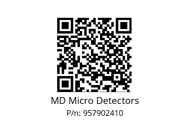   MD Micro Detectors 957902410