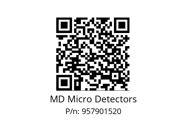   MD Micro Detectors 957901520