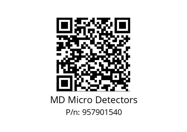   MD Micro Detectors 957901540