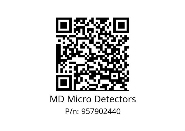   MD Micro Detectors 957902440