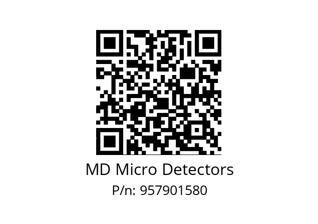   MD Micro Detectors 957901580