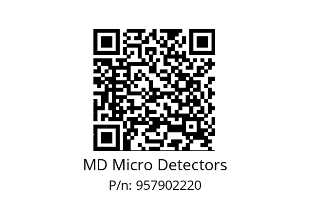   MD Micro Detectors 957902220