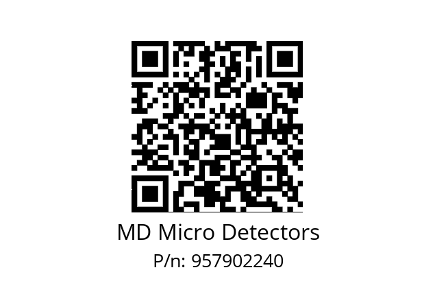   MD Micro Detectors 957902240