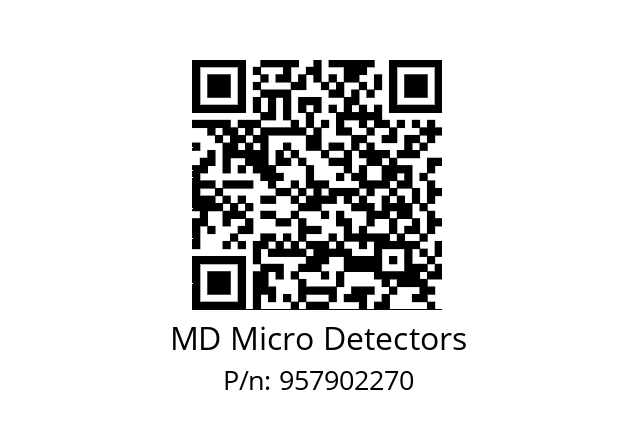   MD Micro Detectors 957902270